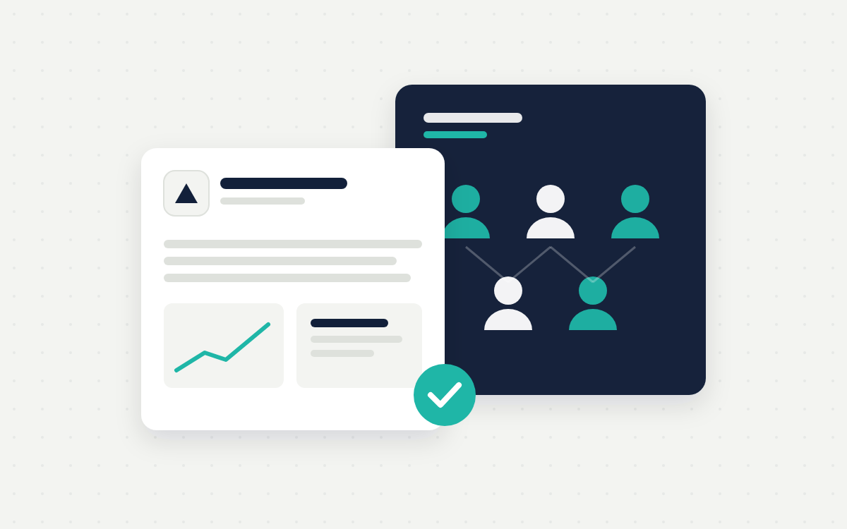 Your agency brand on the front, the Technical Content Links team behind it