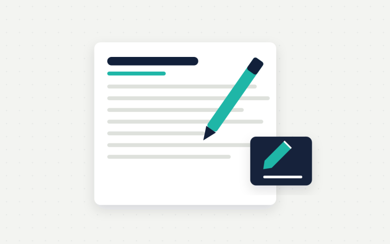 White label copywriting illustration